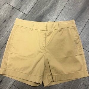 J. Crew Tan Chino shorts